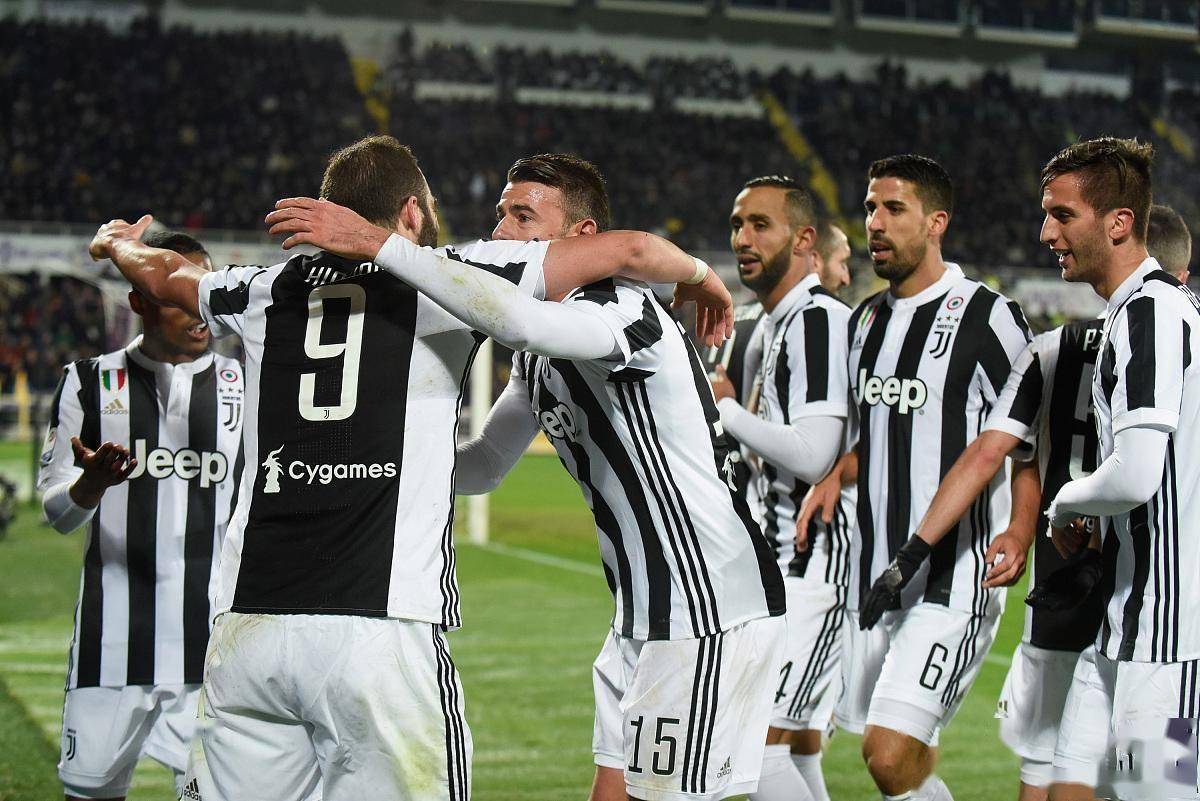 尤文图斯连胜夺冠,实力不容小觑 尤文图斯连胜夺冠,实力不容小觑